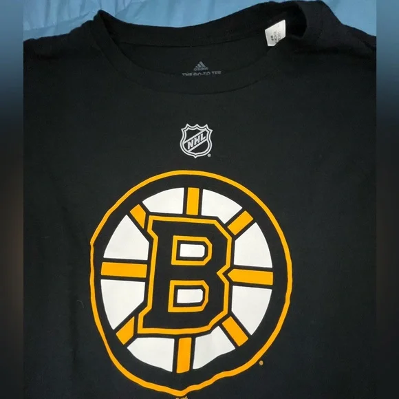 Adidas Bruins Charlie McAvoy T-shirt Size Large - Picture 3 of 5